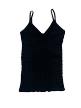 0338- eyelet Mesh Tank