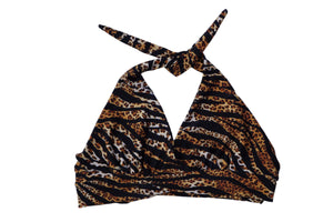 109H- Cheetah Zebra Halter