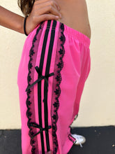1092- Lace trim cargo pants