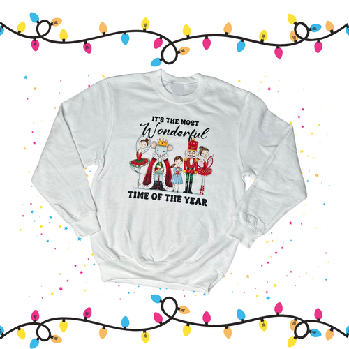 Its the most wonderful time Crew Neck Sweater