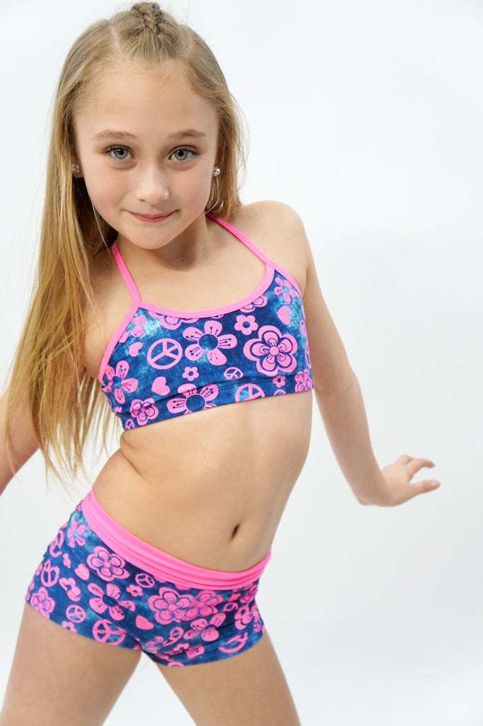 301/7301- Pink hippie chick top and bottom